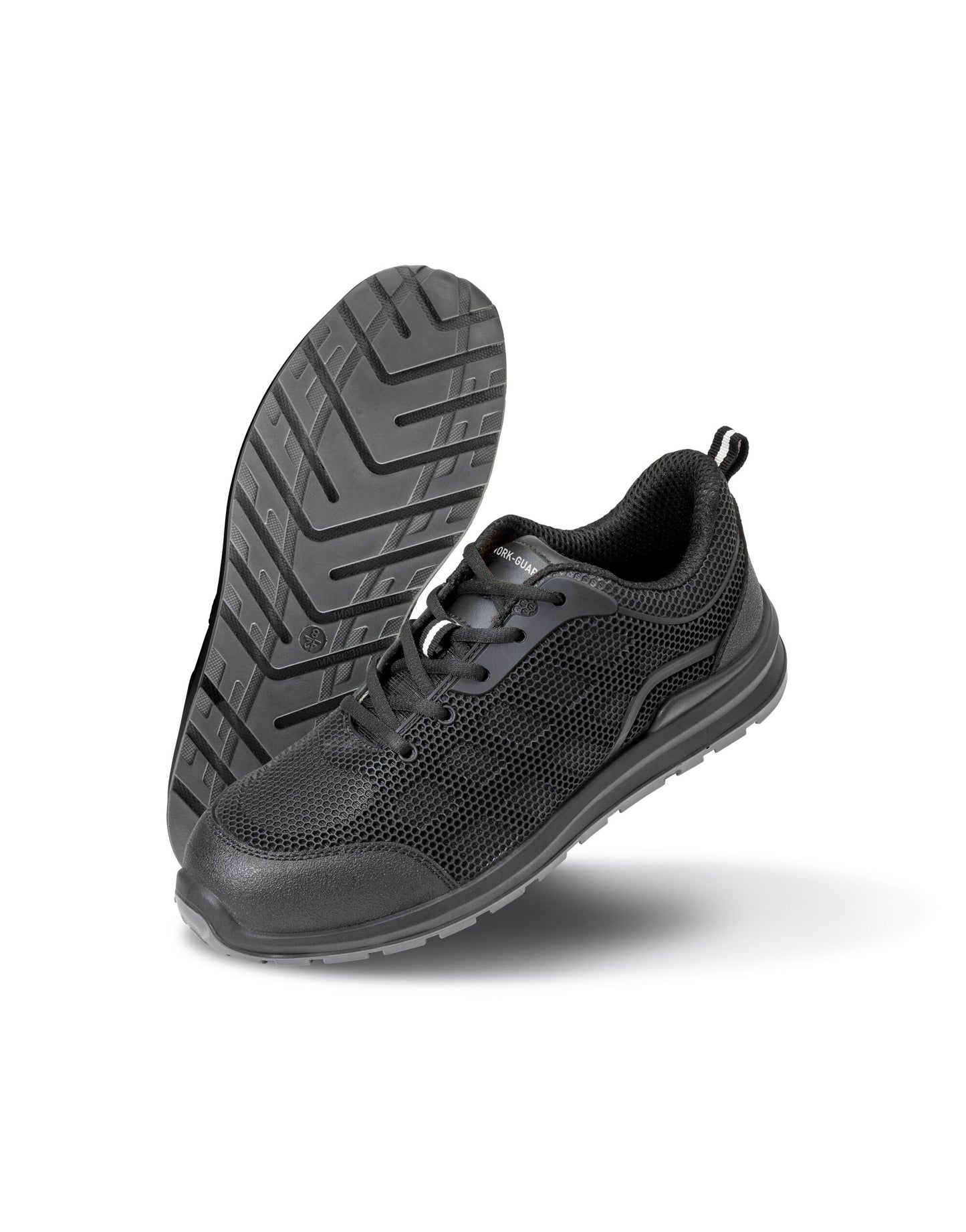 Unisex All Black Safety Trainer - Black