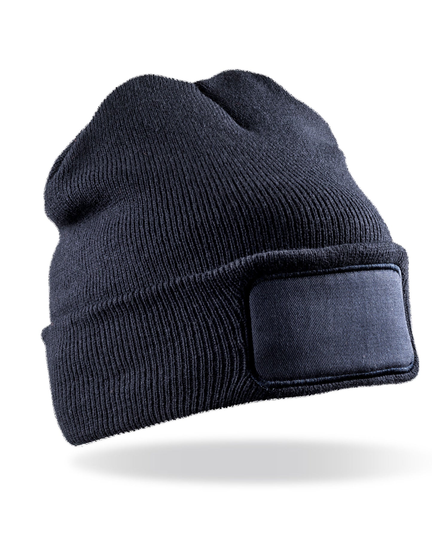 Double Knit Printers Beanie - Navy