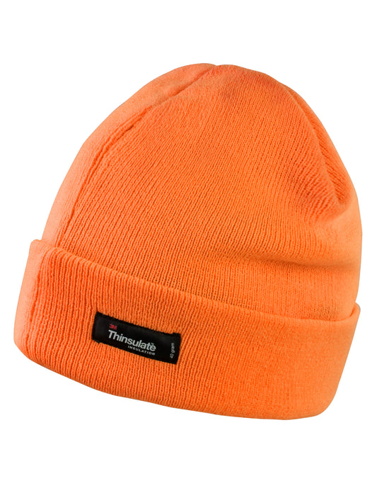 Lightweight Thinsulate™ Hat - Fluoresent Orange