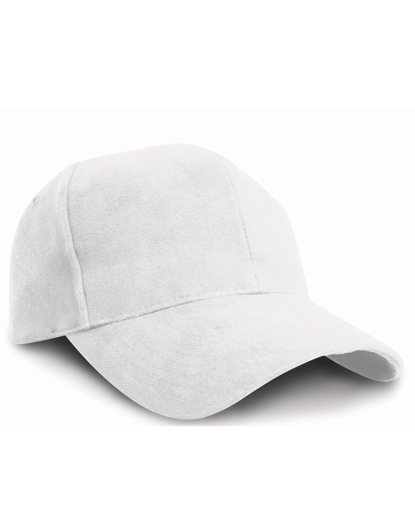 Pro-Style Brushed Cotton Cap - White