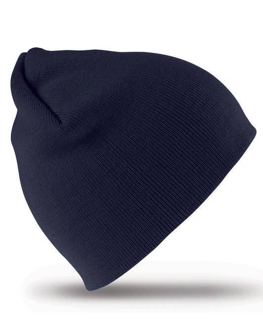 Soft Feel Cuffless Beanie - Navy