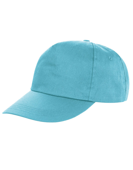 Houston 5-Panel Printers Cap - Aqua