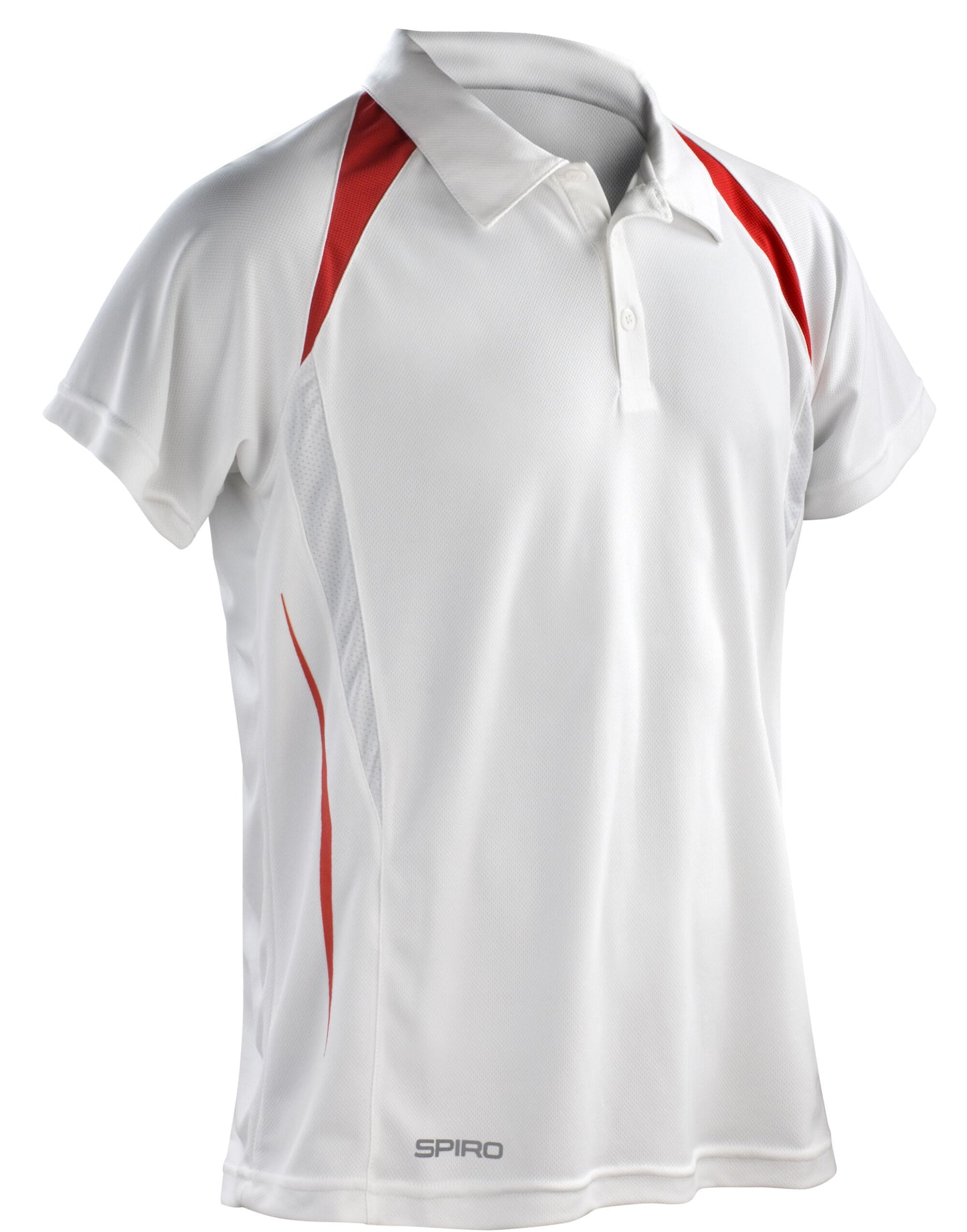Men's Team Spirit Polo Shirt - White/Red