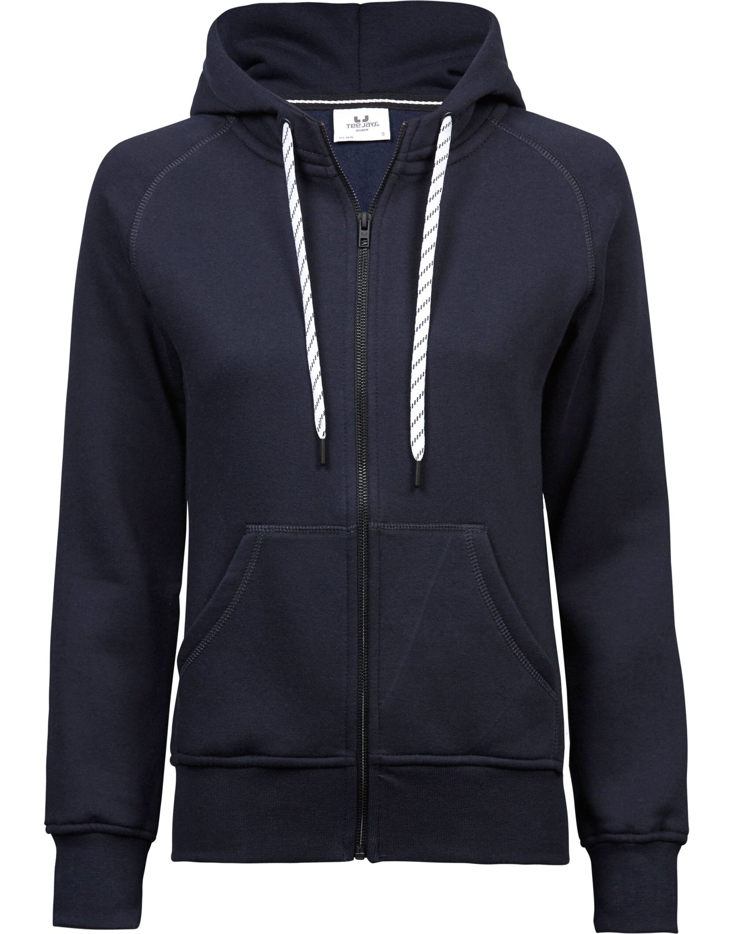 Ladies' Fashion Full Zip Hood - Navy