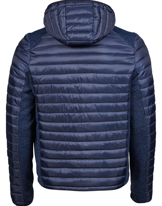 Men's Hooded Outdoor Crossover - Navy/Navy Melange