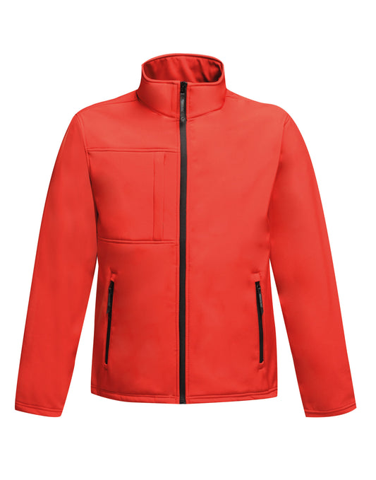 Octagon II Men's 3-Layer Membrane Softshell - Classic Red/Black