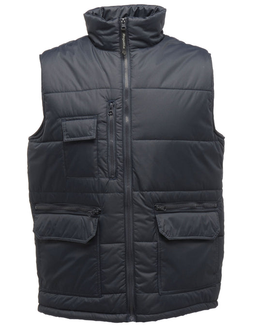 Steller Multi-Zip Ripstop Bodywarmer - Navy