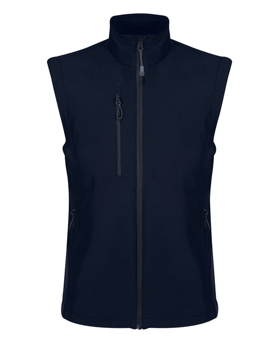 Recycled Printable Softshell Bodywarmer - Navy