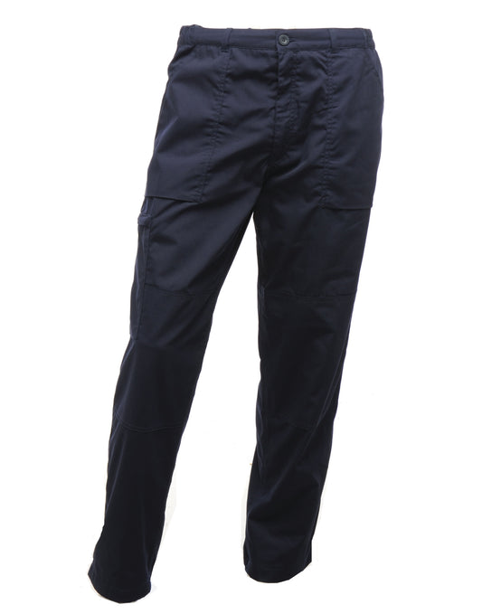Lined Action Trousers (Reg) - Navy