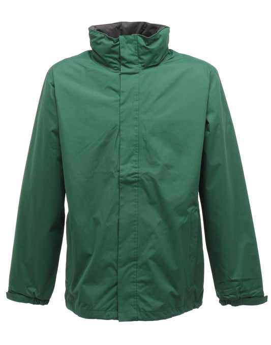 Ardmore Waterproof Shell Jacket - Bottle Green/Seal Grey