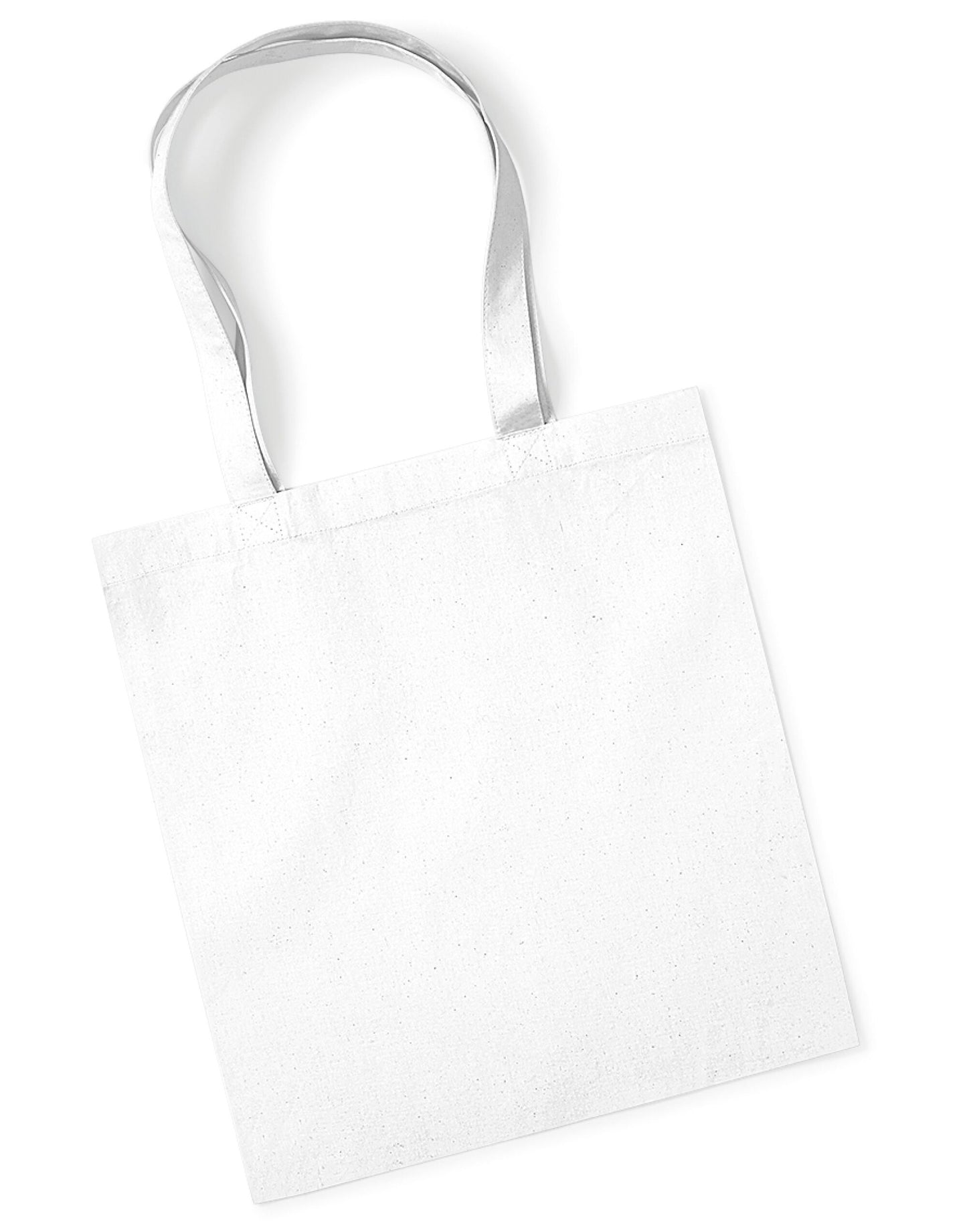 Organic Premium Cotton Tote - White