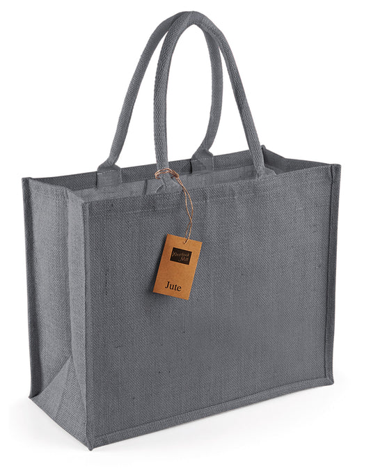 Jute Classic Shopper - Graphite Grey/Graphite Grey