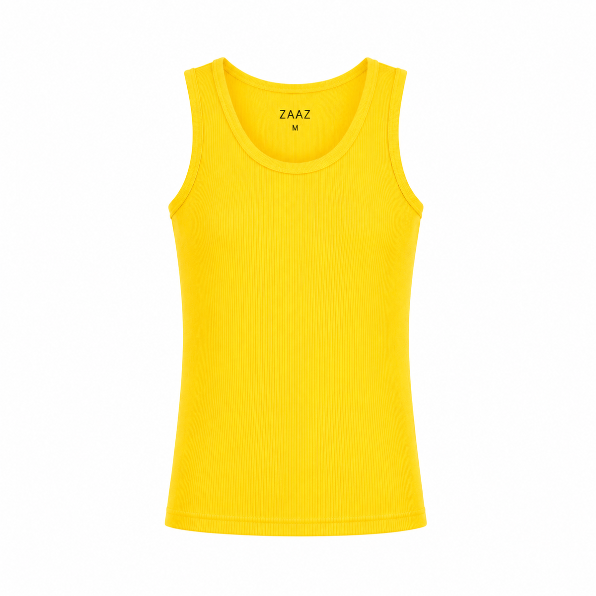 ZAAZ 100% Cotton Single Ribbed Summer Vest