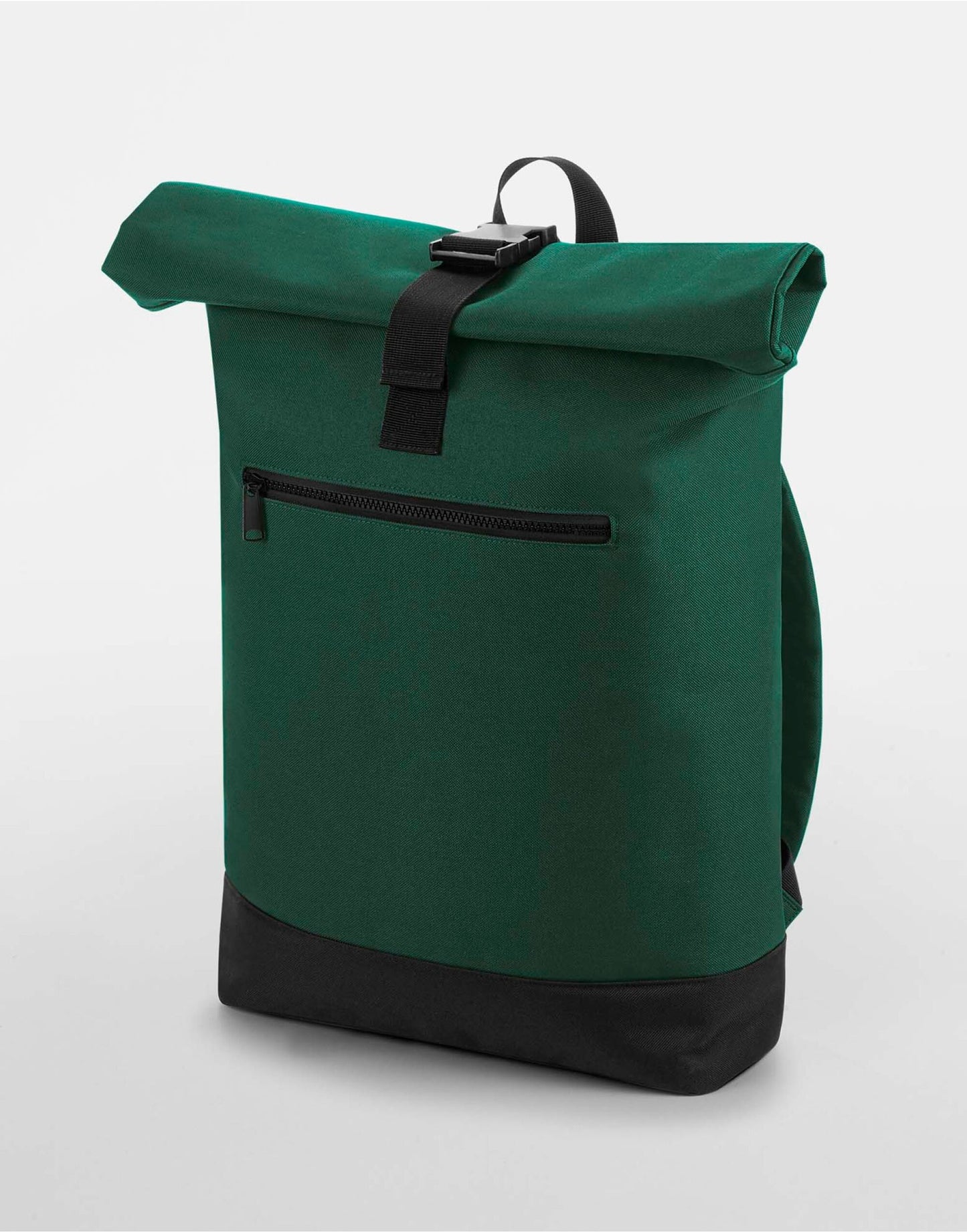 Roll-Top Backpack - Bottle Green