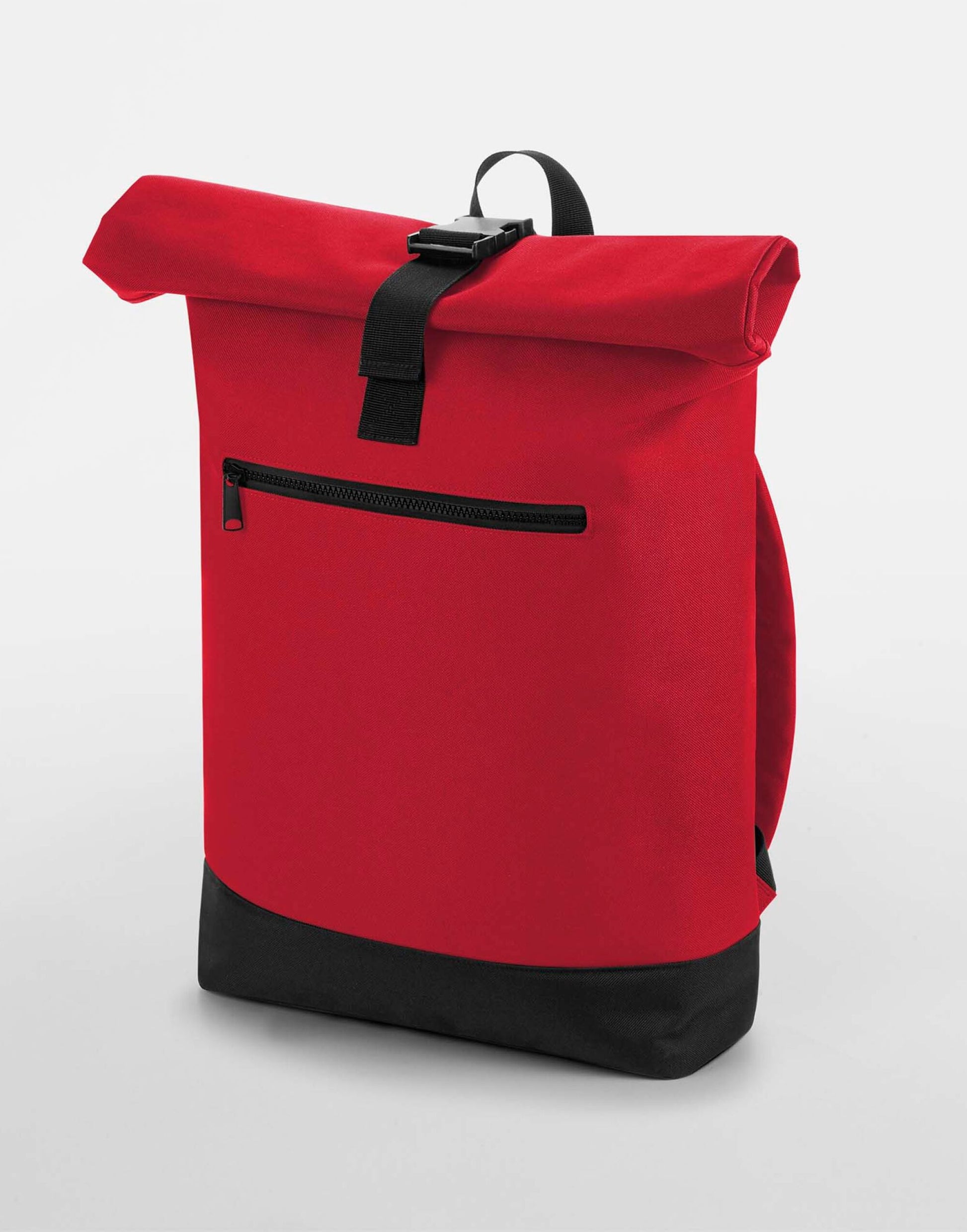 Roll-Top Backpack - Classic Red