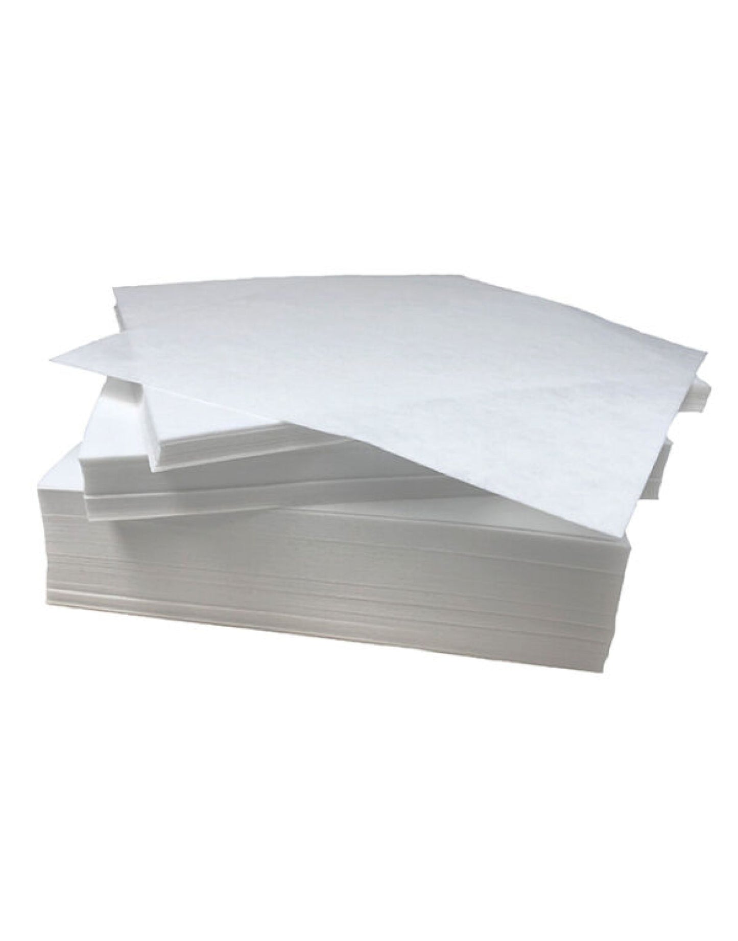 Tear Off Backing Sheets 18 x 18 - White