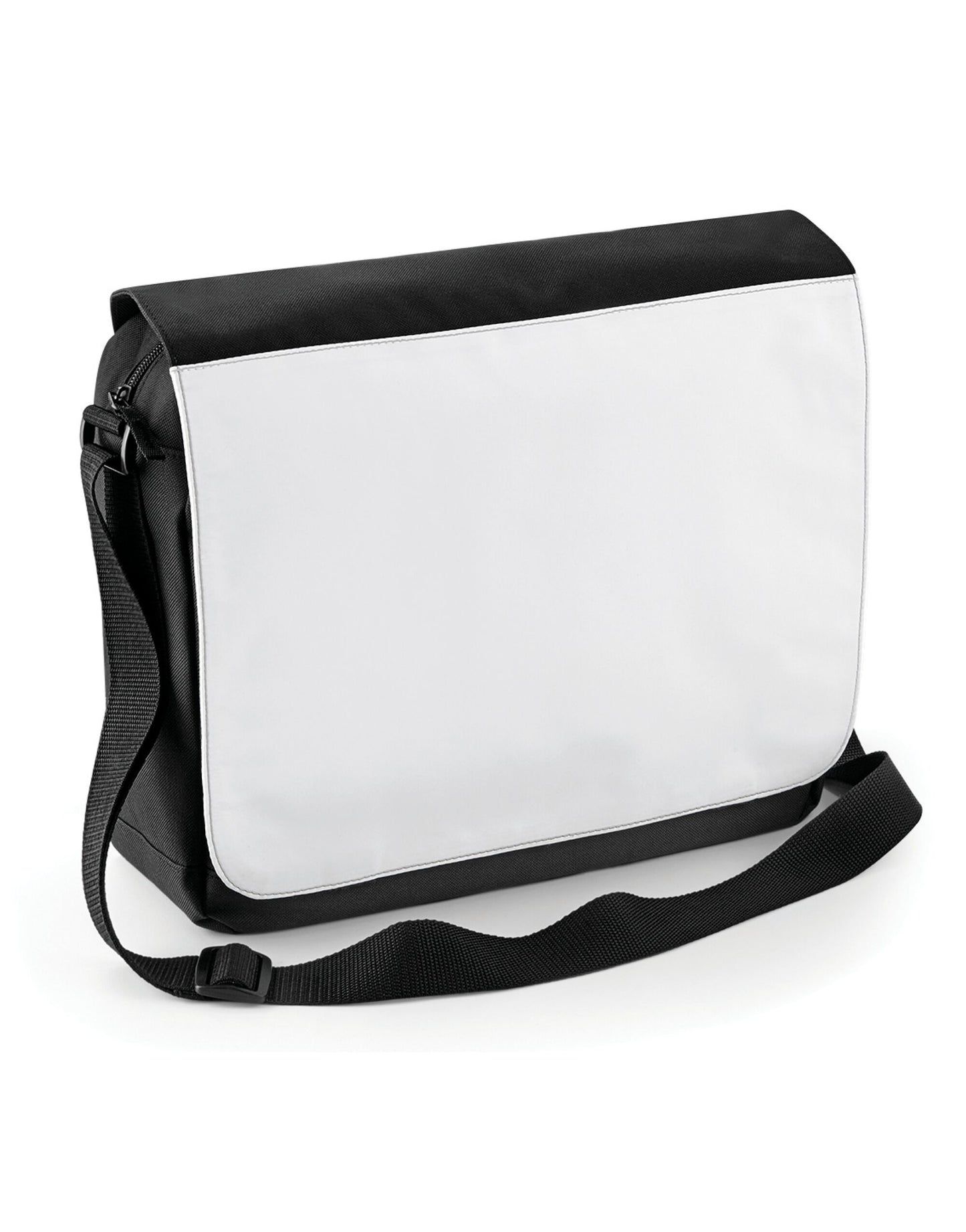 Sublimation Messenger Bag - Black