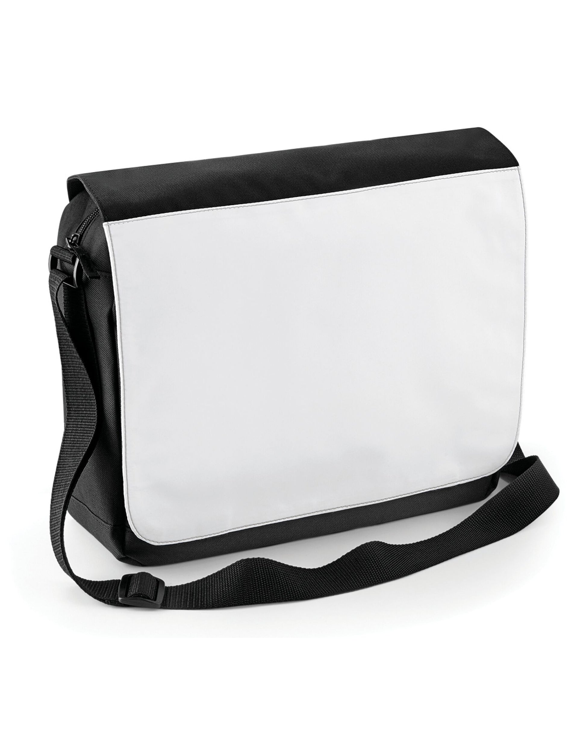 Sublimation Messenger Bag - Black