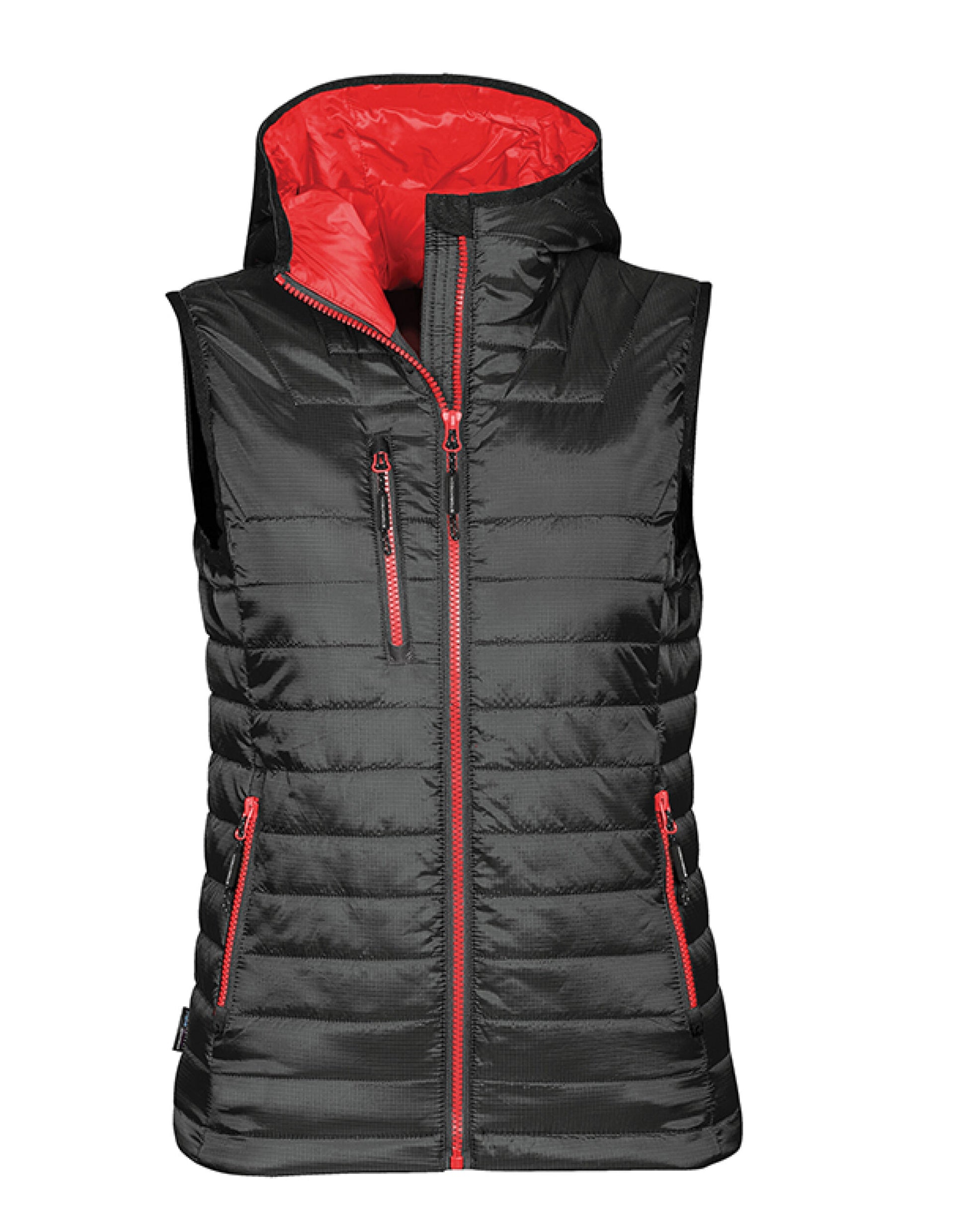 Women's Gravity Thermal Bodywarmer - Black/True Red