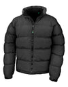 Men's Recycled Holkham Down Feel Jacket - Black