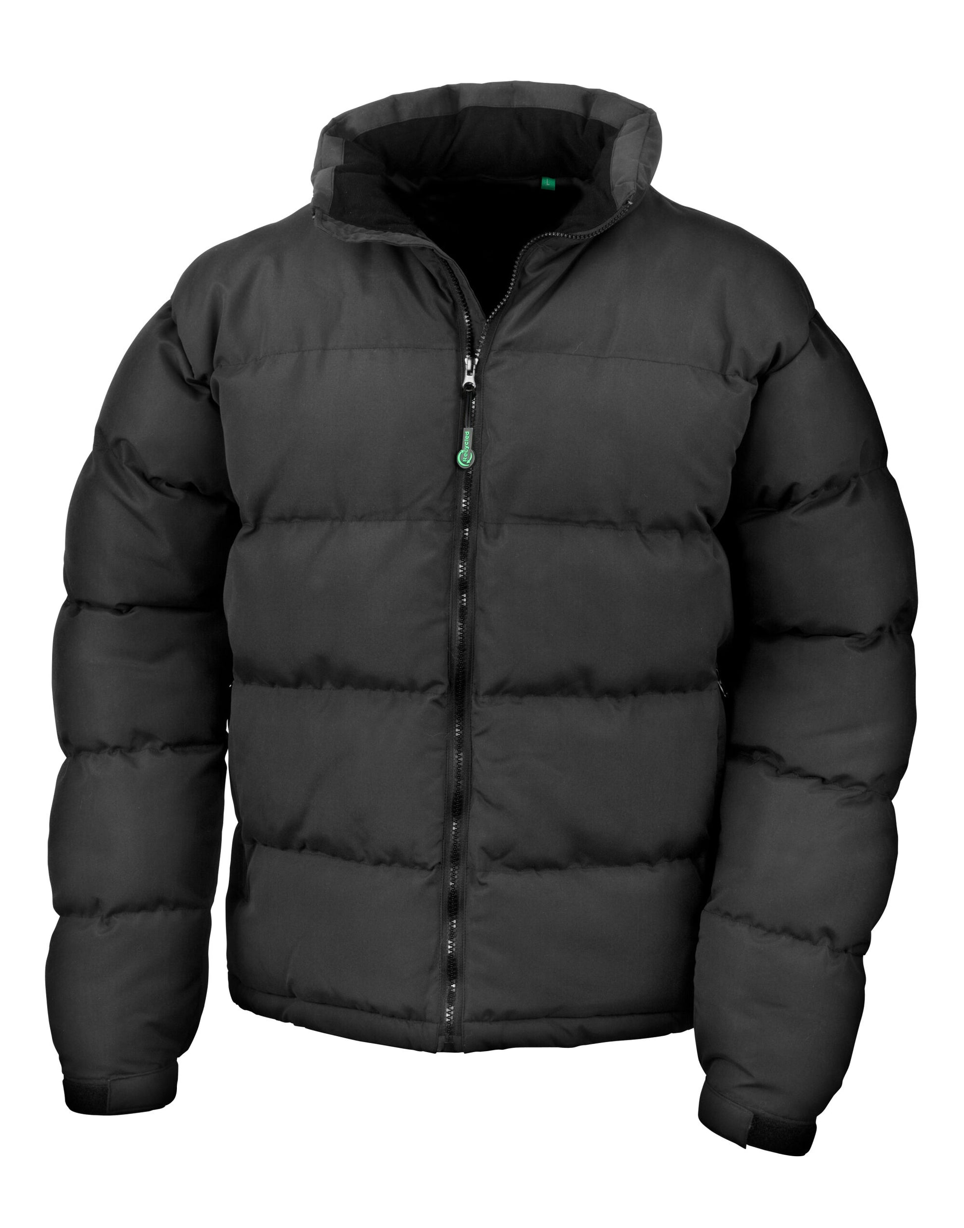 Men's Recycled Holkham Down Feel Jacket - Black