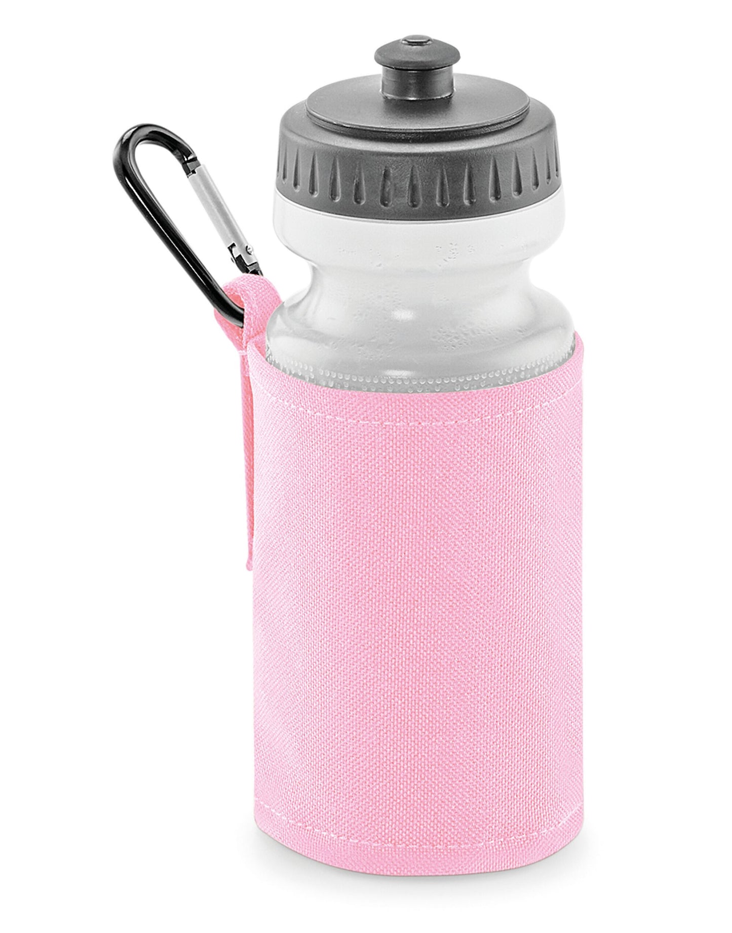 Water Bottle And Holder - Classic Pink