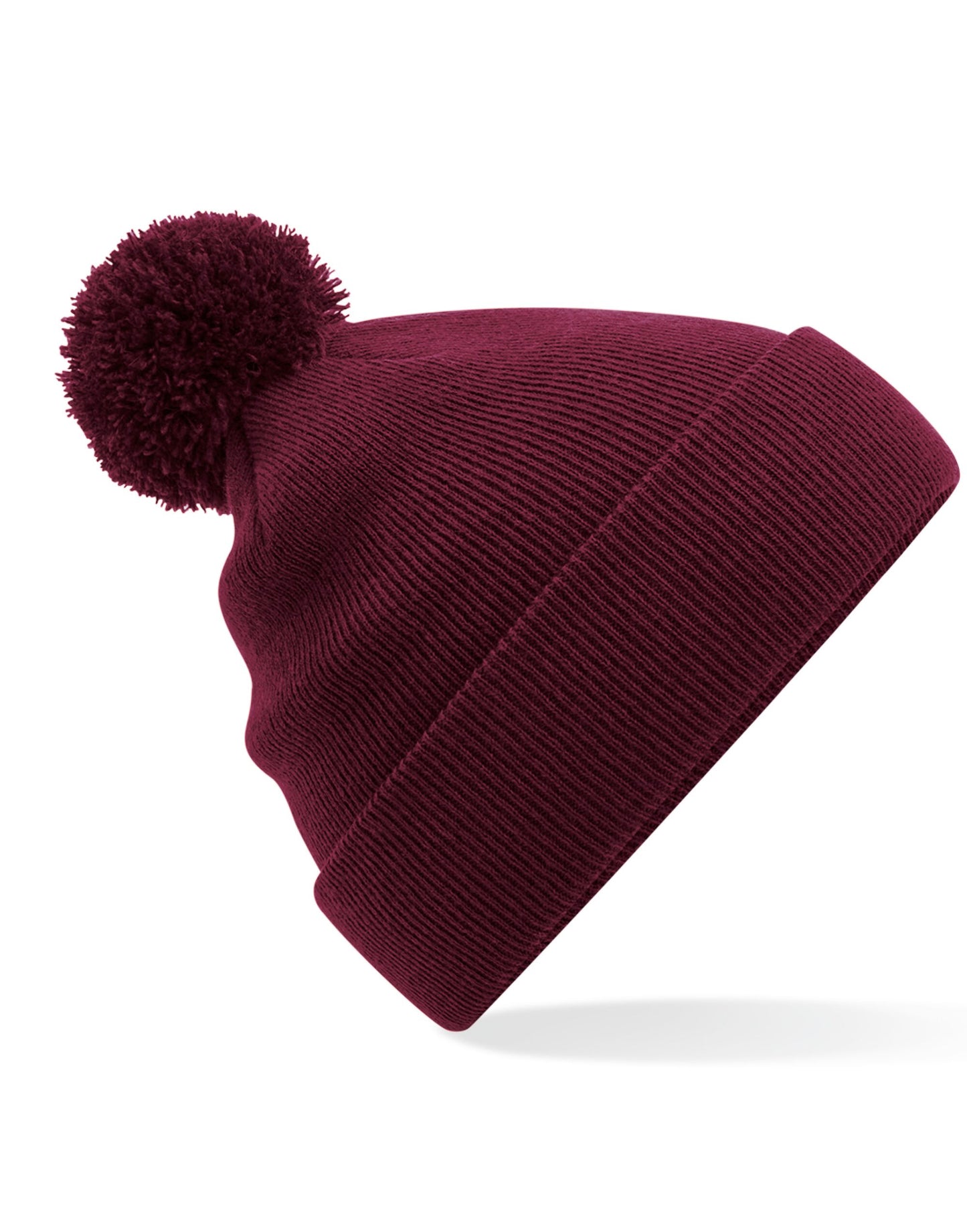 Original Pom Pom Beanie - Burgundy
