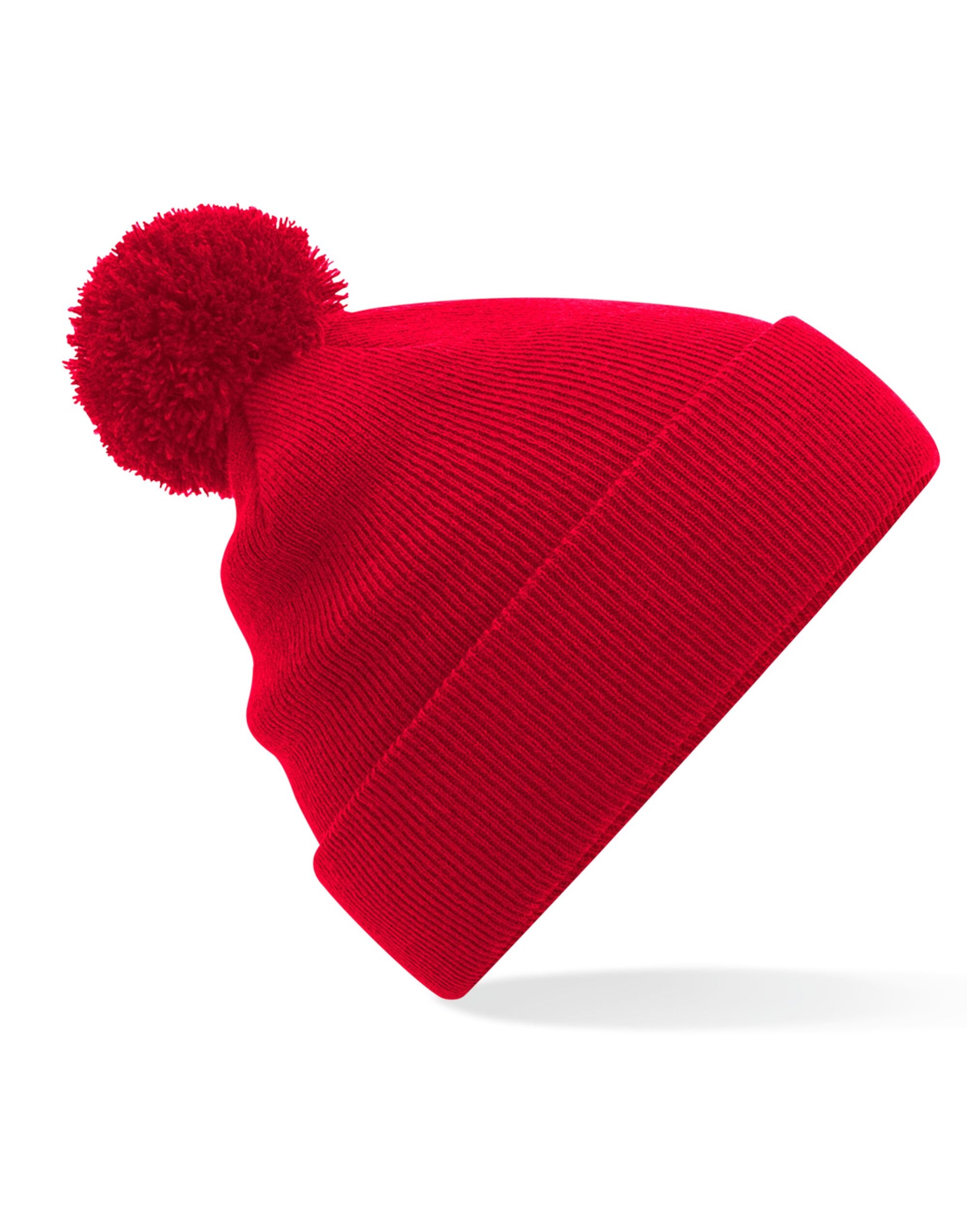 Original Pom Pom Beanie - Classic Red