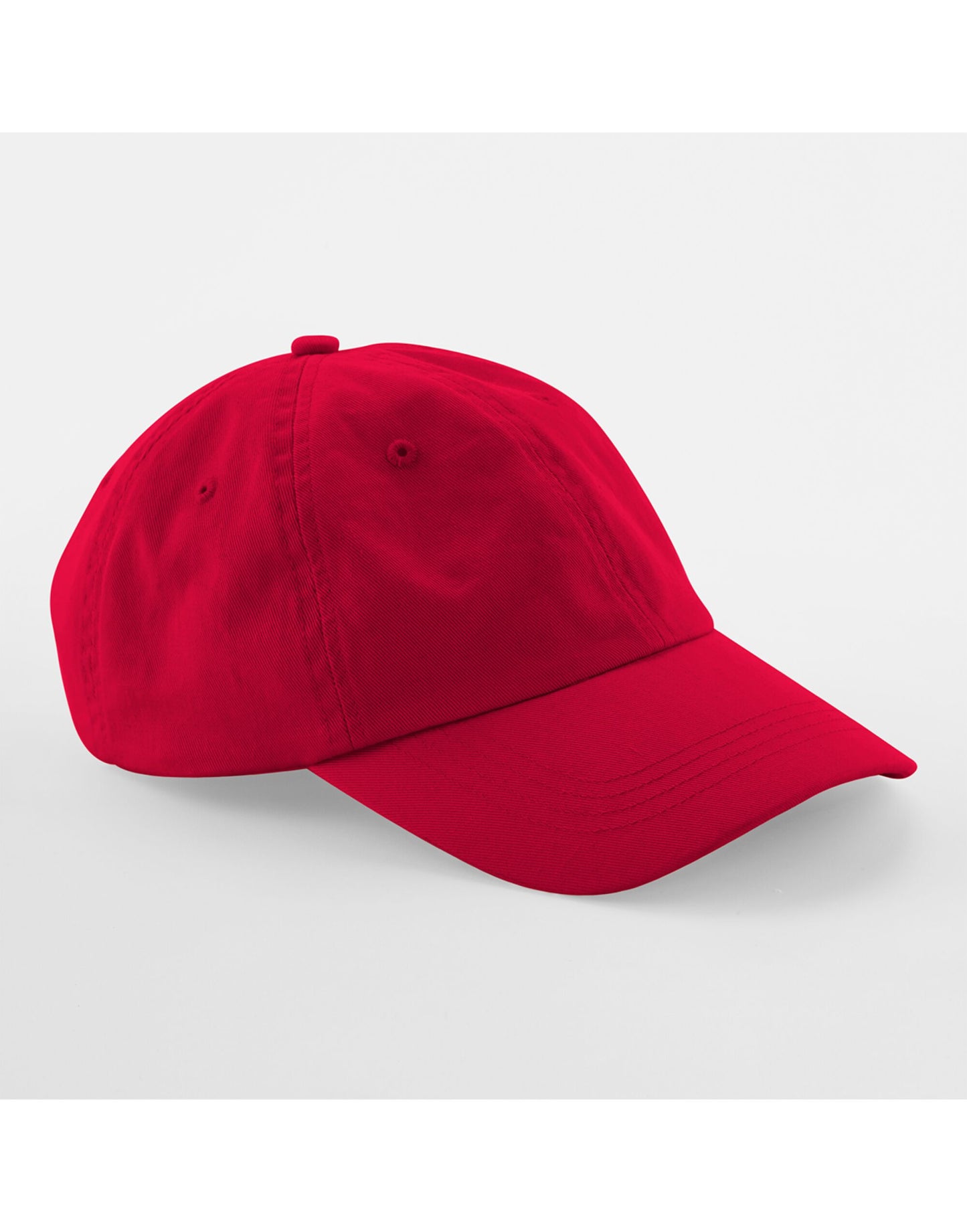 Low Profile 6 Panel Dad Cap - Classic Red