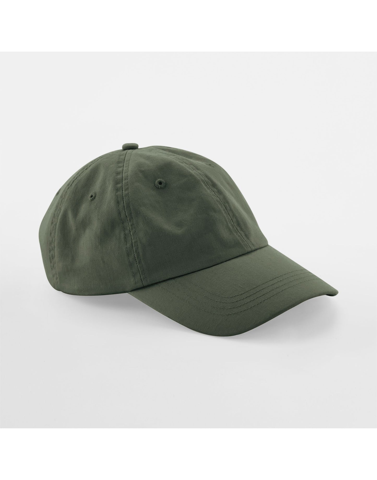 Low Profile 6 Panel Dad Cap - Olive Green