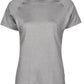 Ladies' CoolDry Tee - Grey Melange
