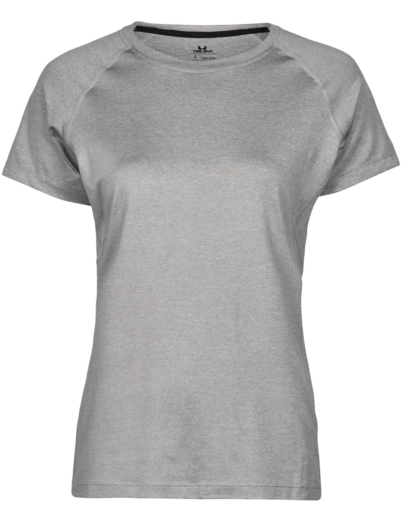 Ladies' CoolDry Tee - Grey Melange