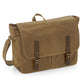 Heritage Waxed Canvas Messenger - Desert Sand