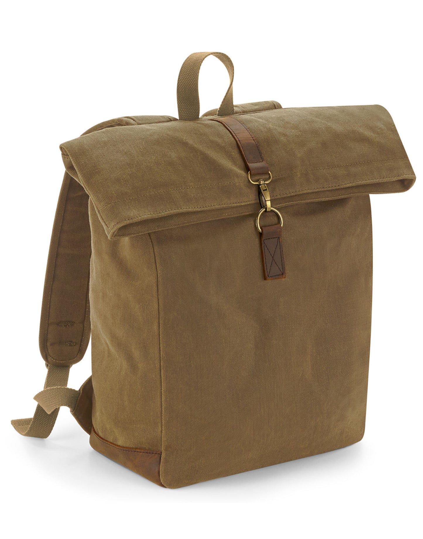 Heritage Waxed Canvas Backpack - Desert Sand