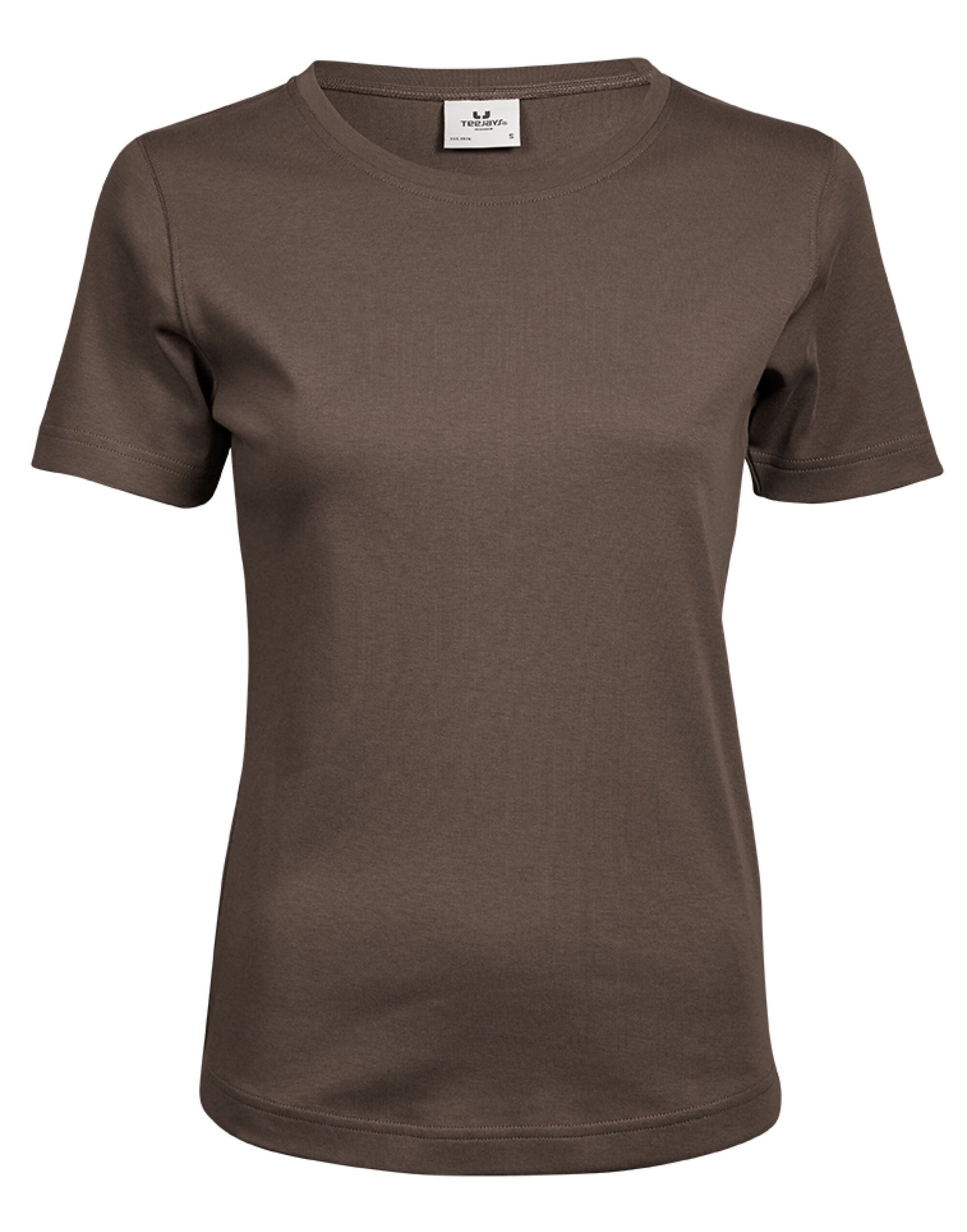 Ladies' Interlock Tee - Chocolate