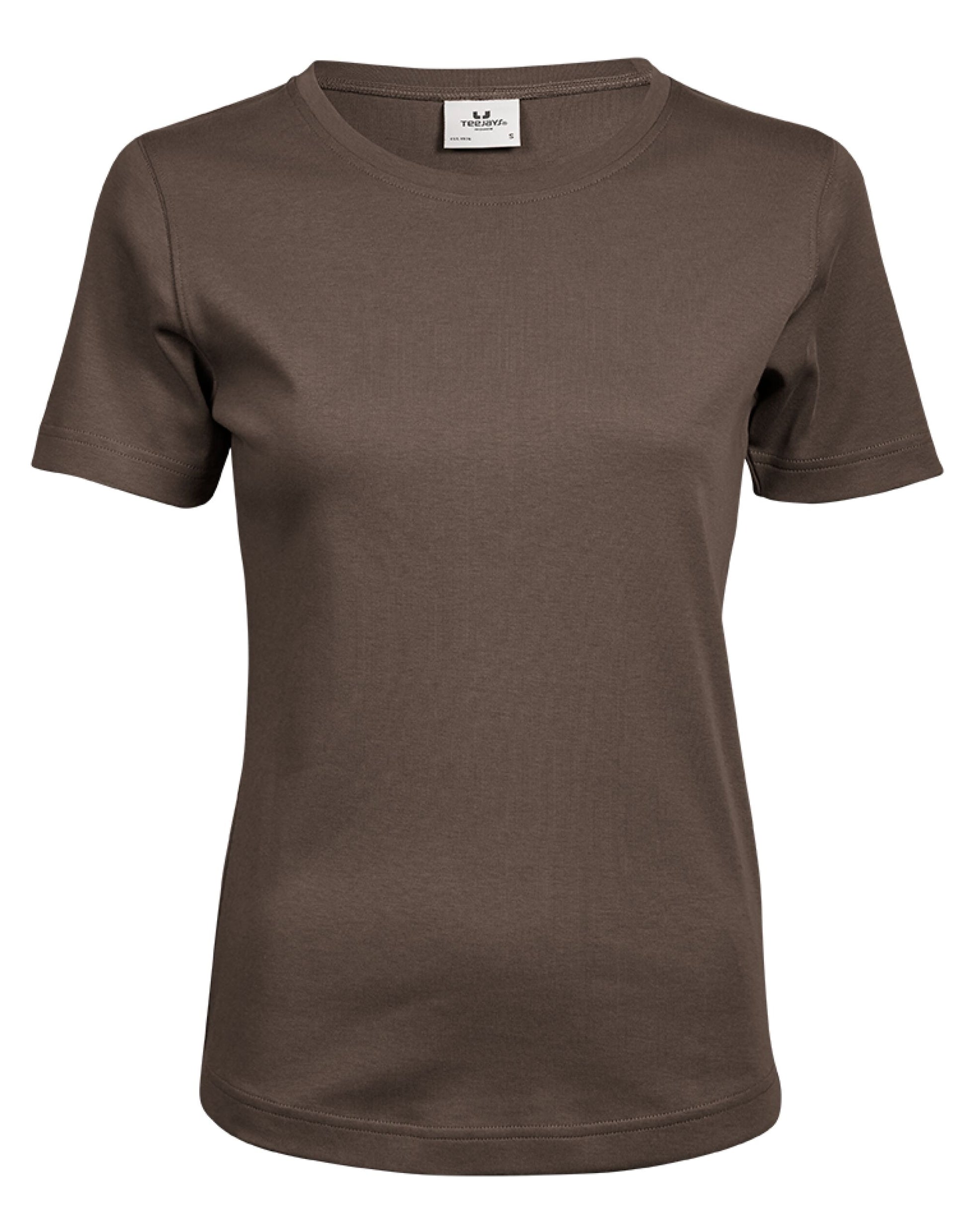 Ladies' Interlock Tee - Chocolate