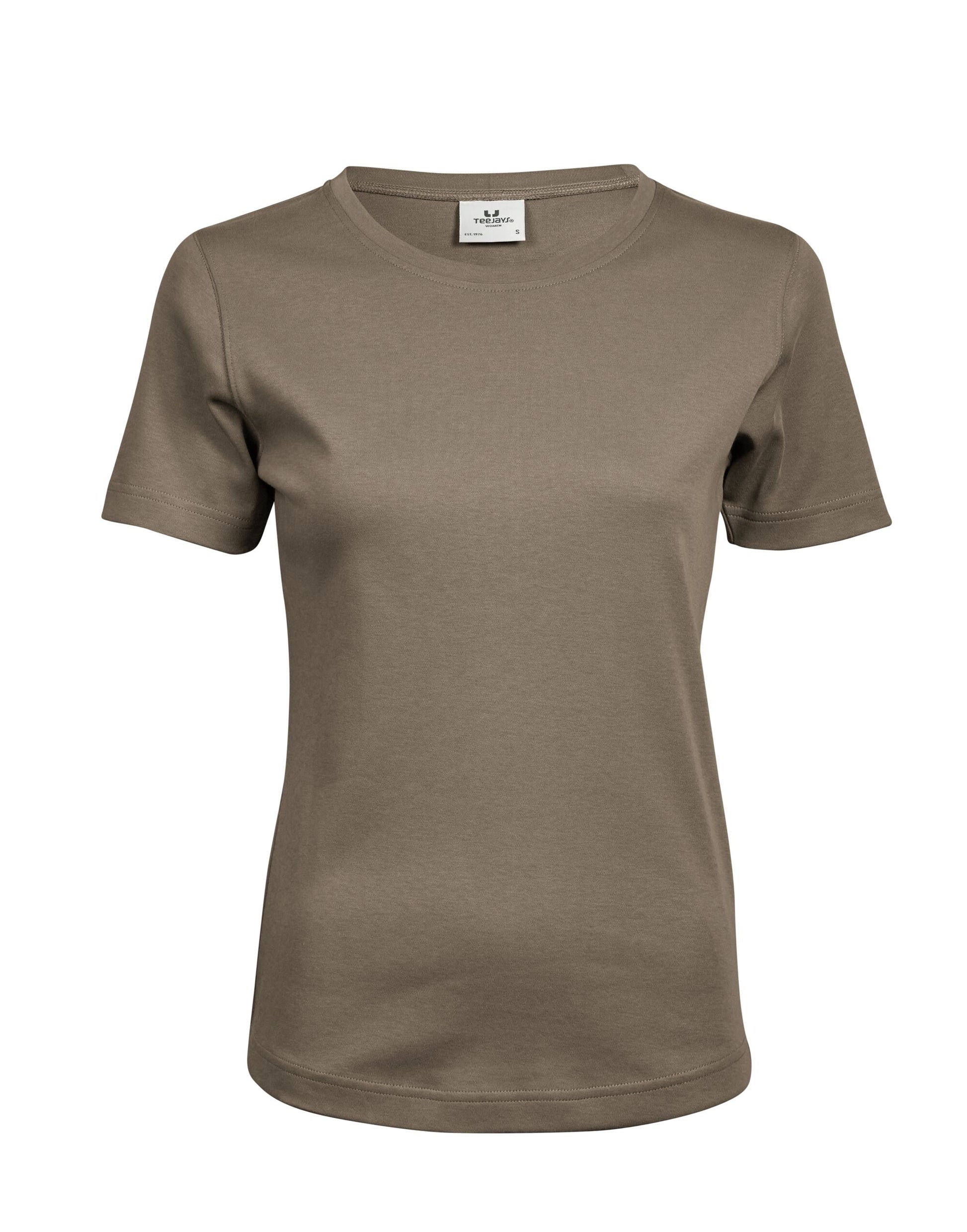 Ladies' Interlock Tee - Clay