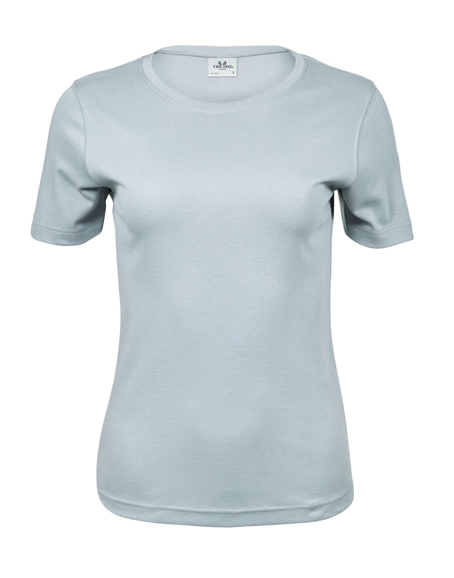 Ladies' Interlock Tee - Ice Blue