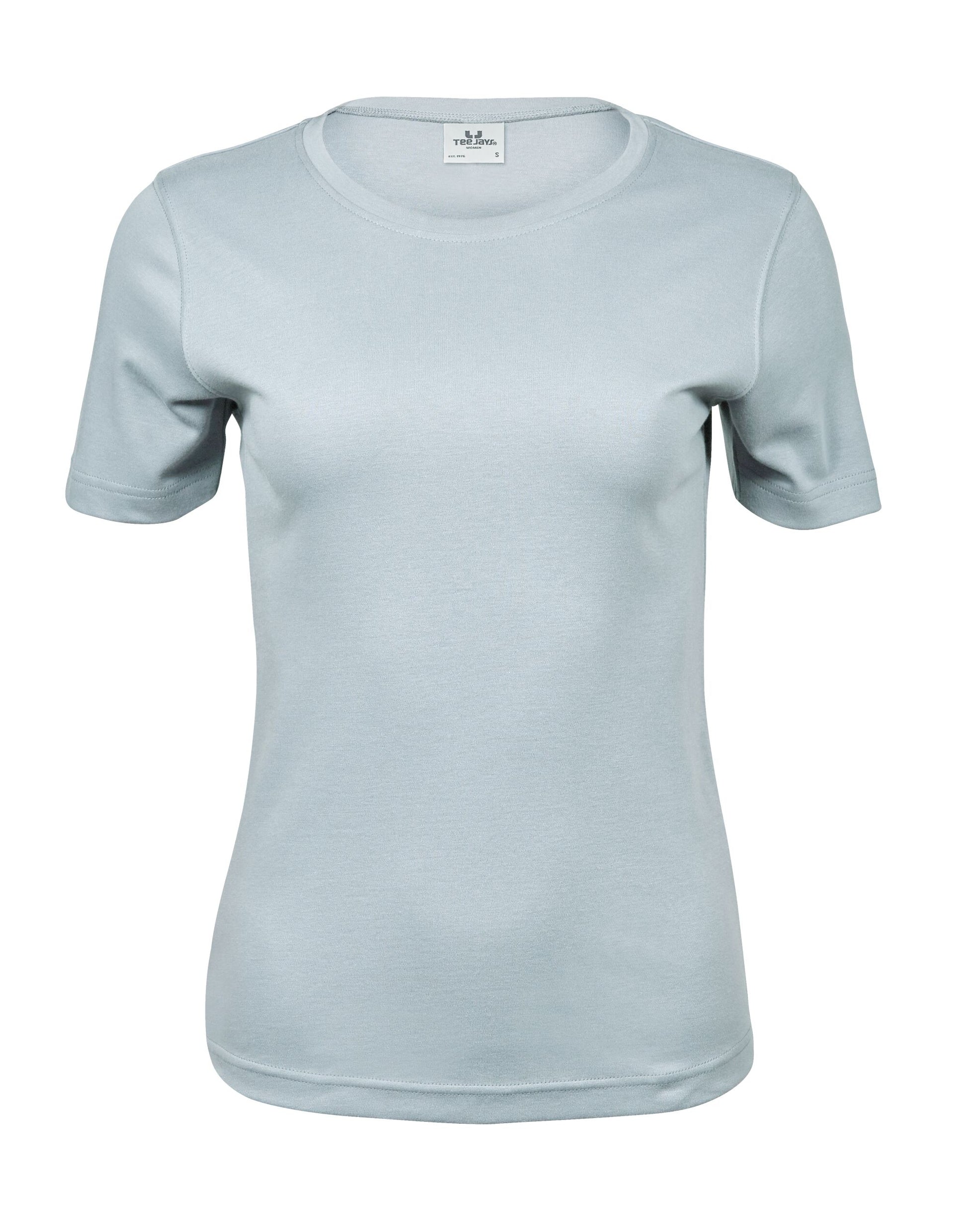 Ladies' Interlock Tee - Ice Blue