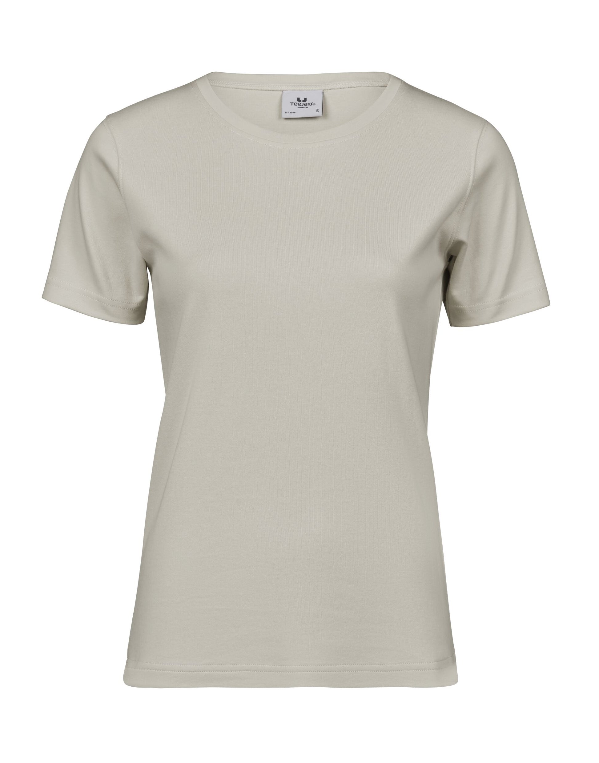 Ladies' Interlock Tee - Cement