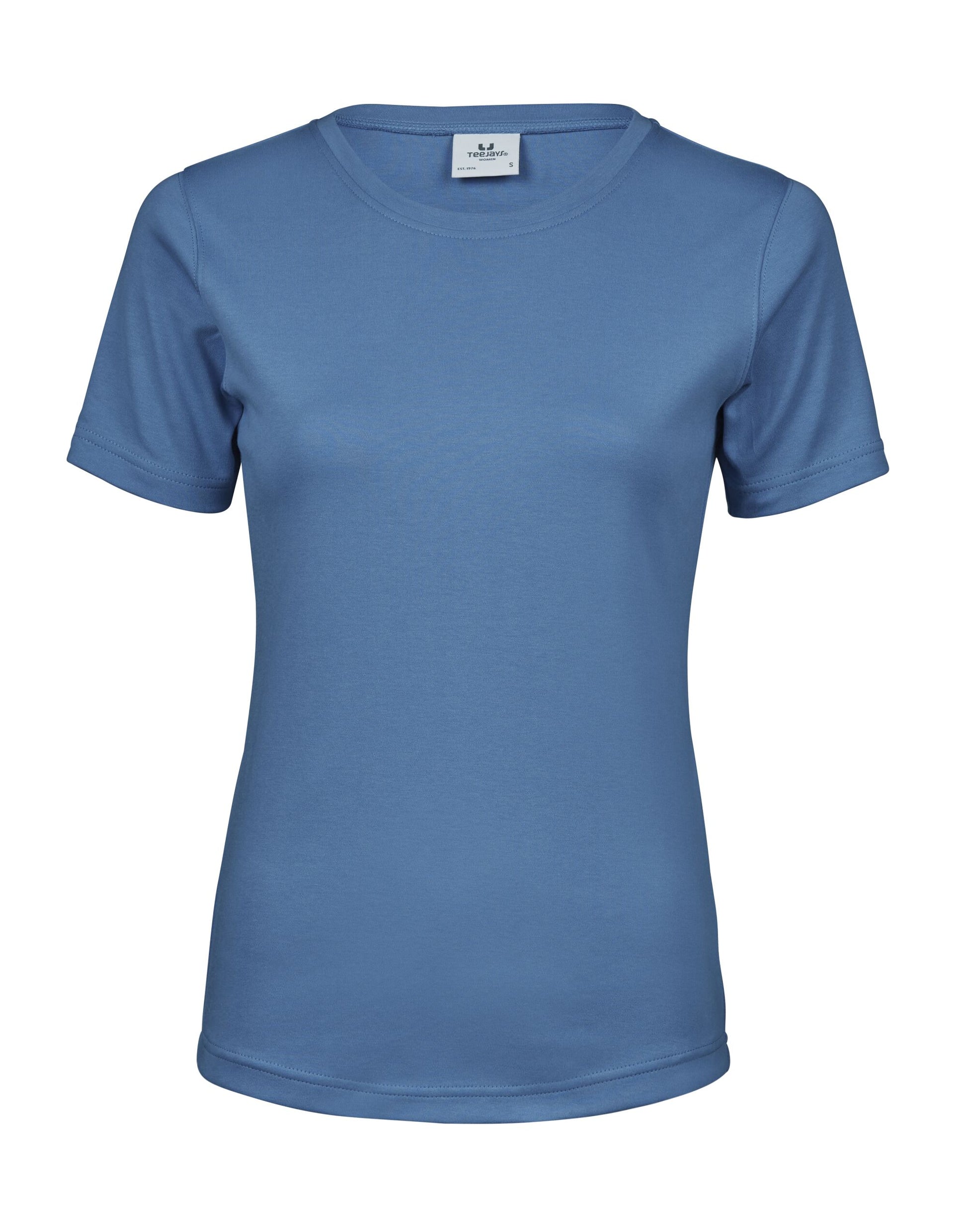 Ladies' Interlock Tee - Ocean Blue