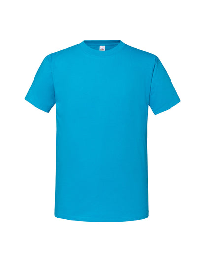 Men's Iconic 195 Ring Spun Premium T - Azure Blue