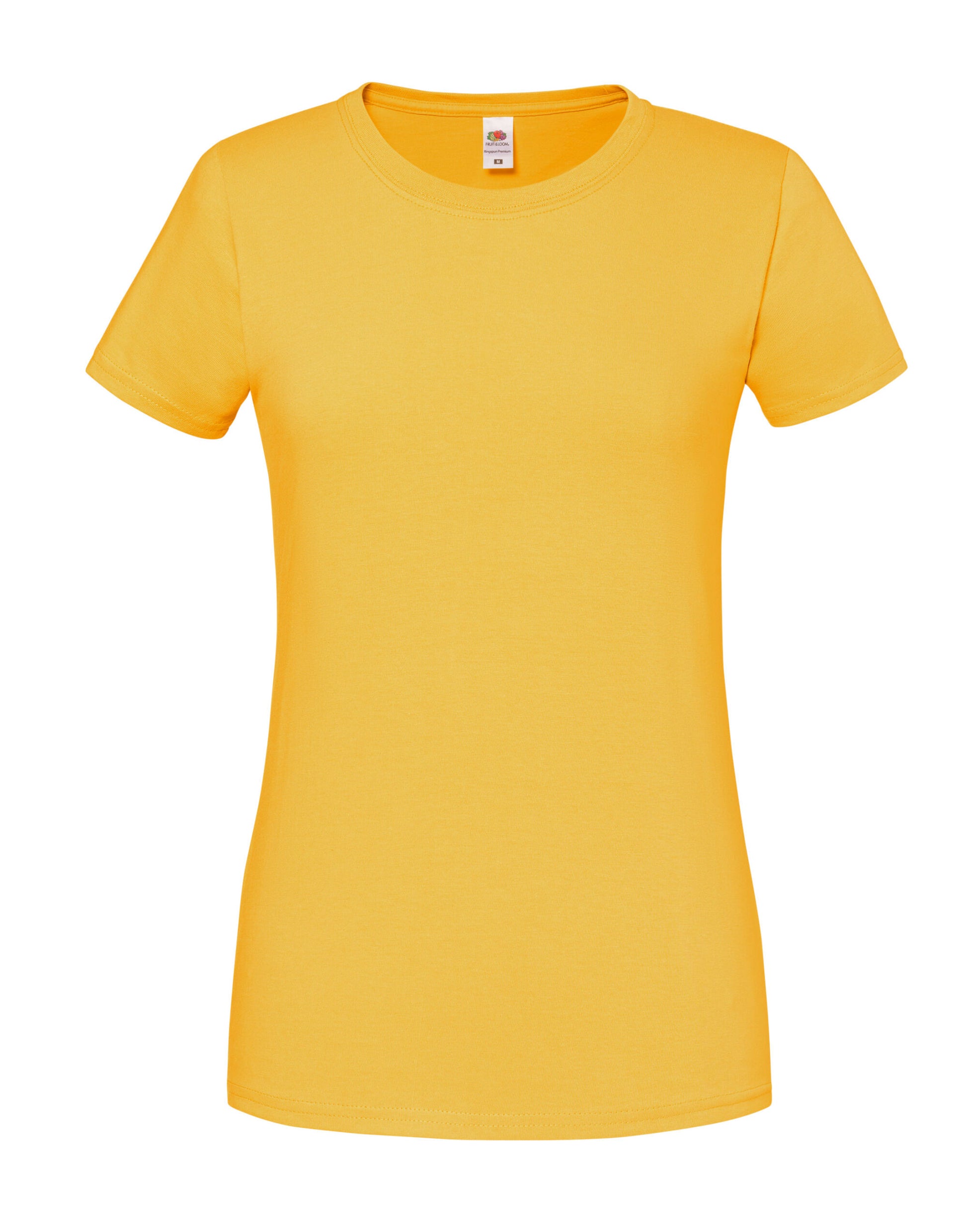 Ladies' Iconic 195 Ring Spun Premium T - Sunflower