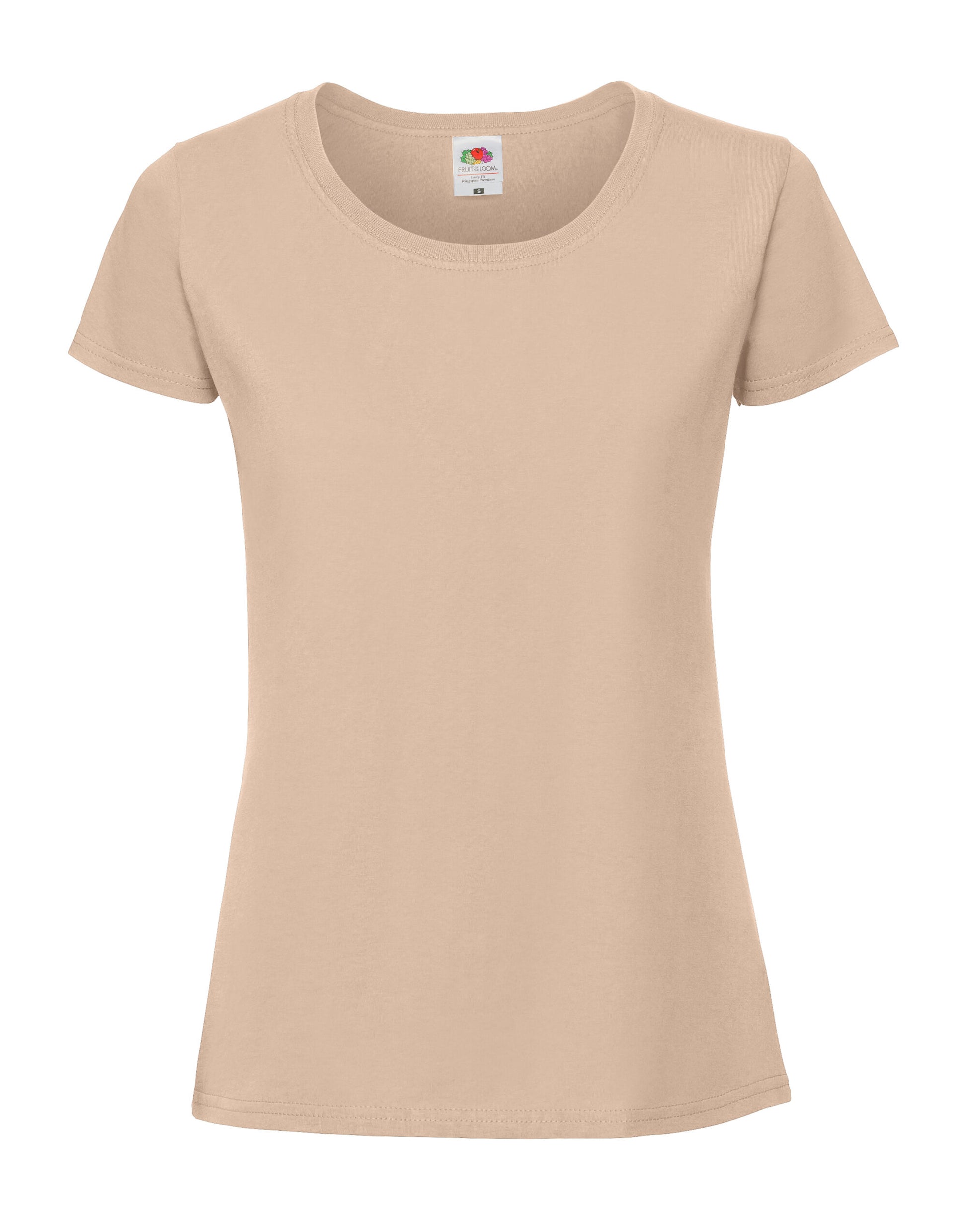 Ladies' Iconic 195 Ring Spun Premium T - Desert Sand