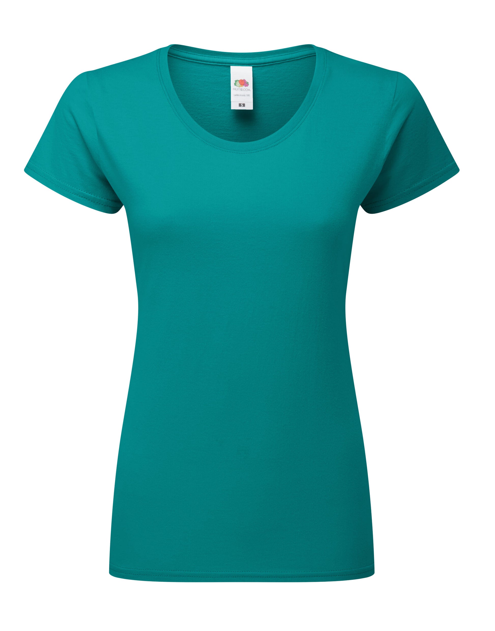 Ladies' Iconic 195 Ring Spun Premium T - Ocean Teal