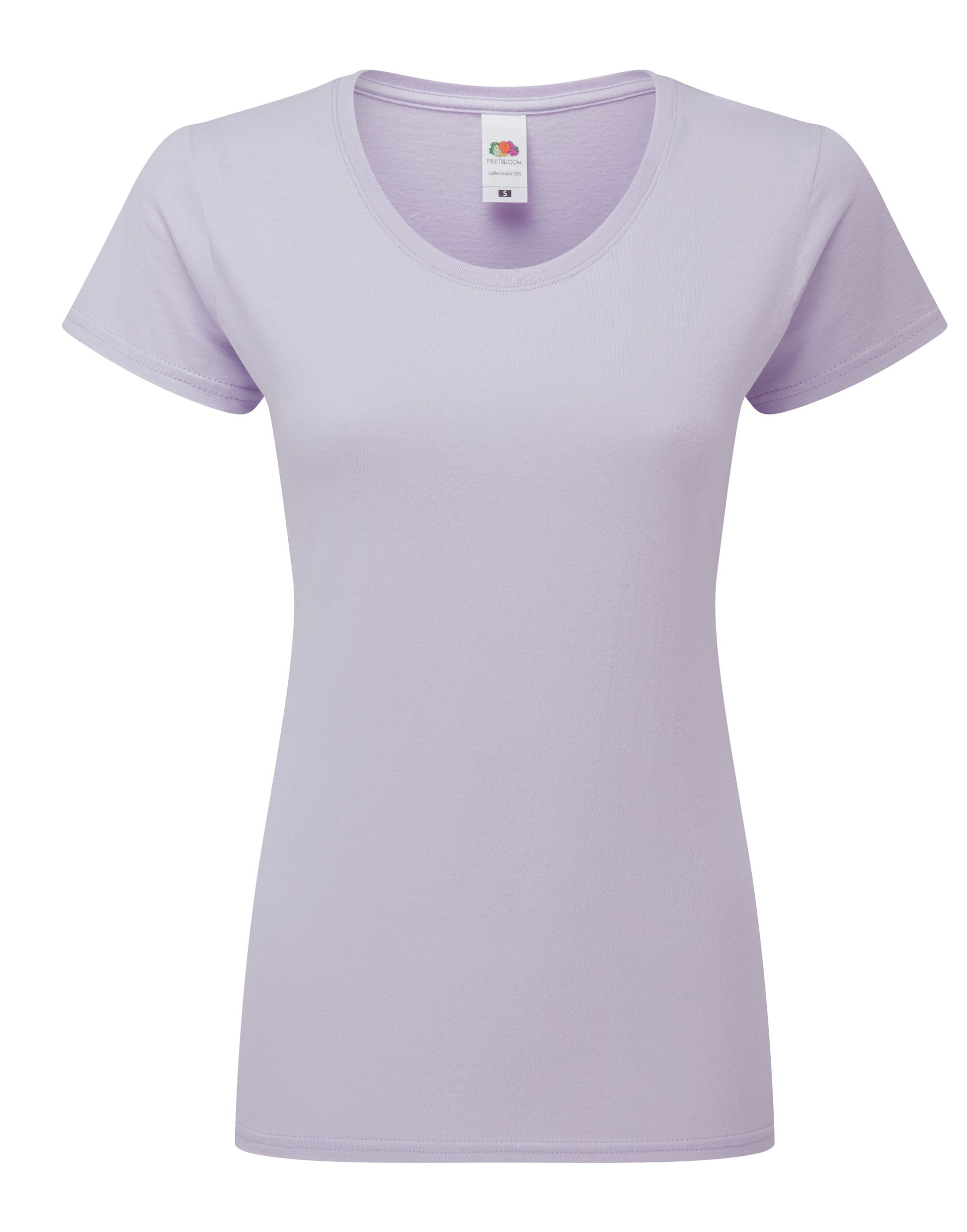 Ladies' Iconic 195 Ring Spun Premium T - Soft Lavender