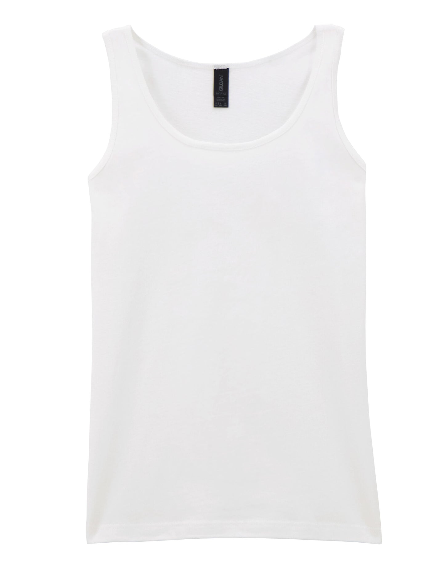 Softstyle® Ladies' Tank Top - White