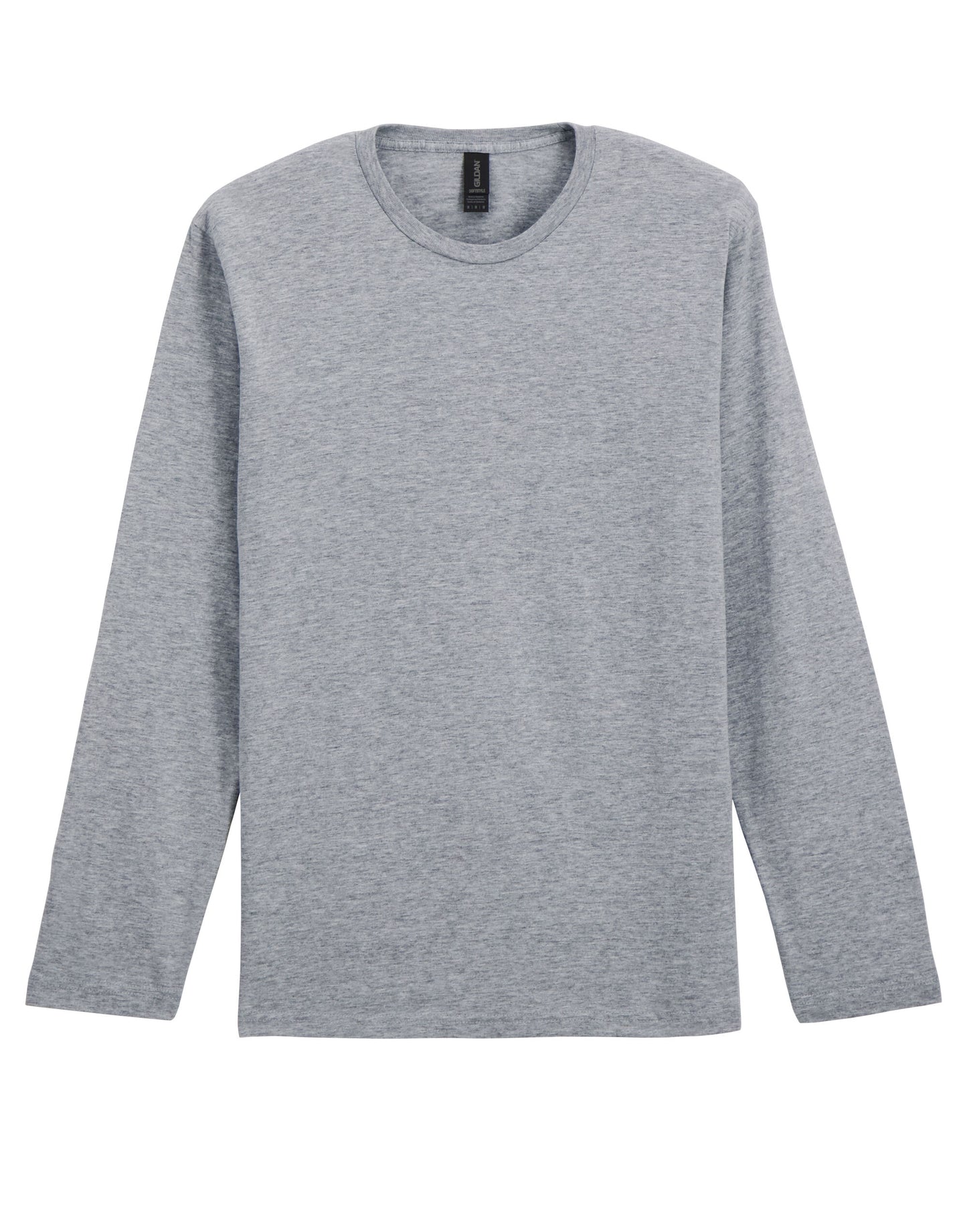 Softstyle® Adult Long Sleeve T-Shirt - Sport Grey (RS)