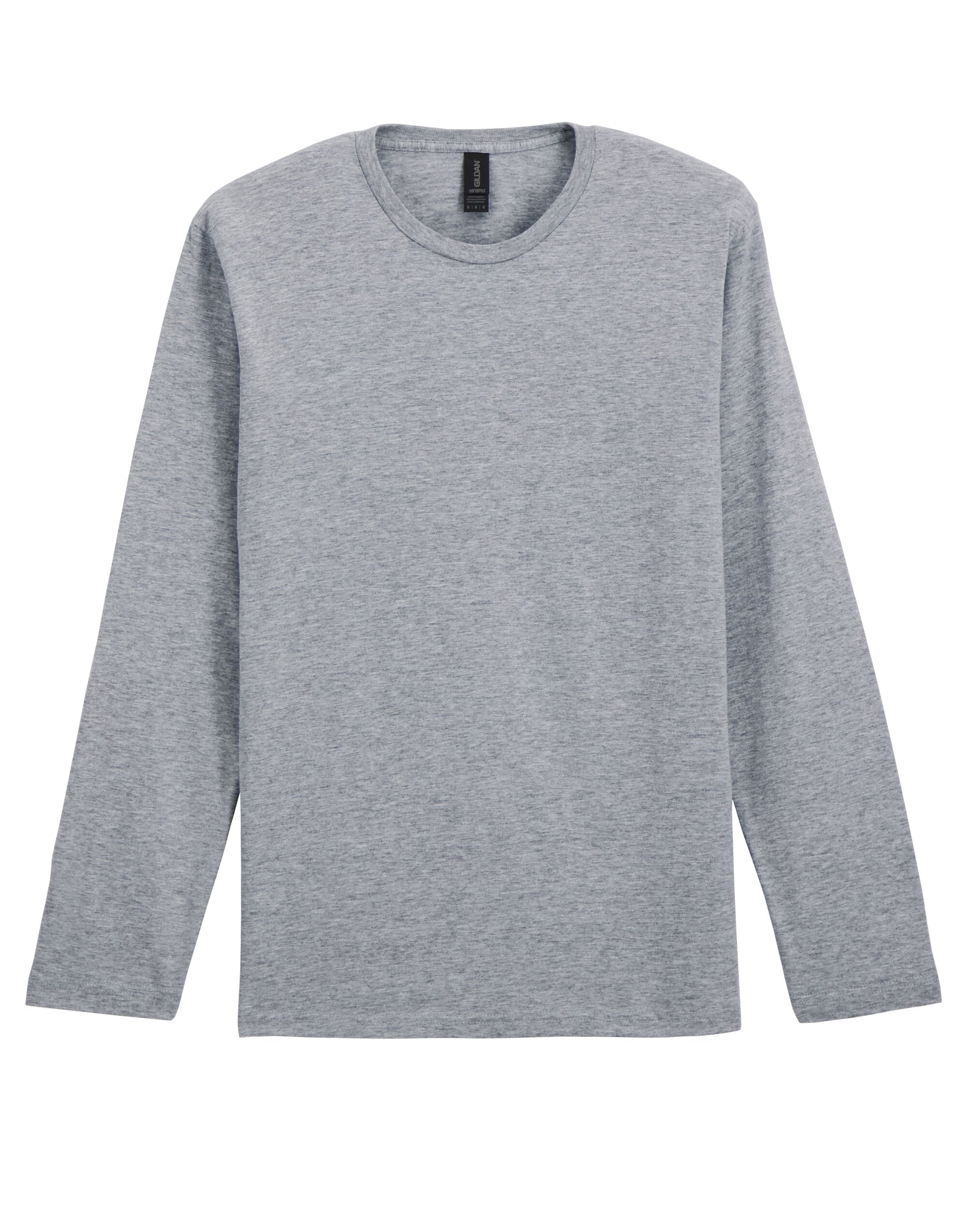 Softstyle® Adult Long Sleeve T-Shirt - Sport Grey (RS)