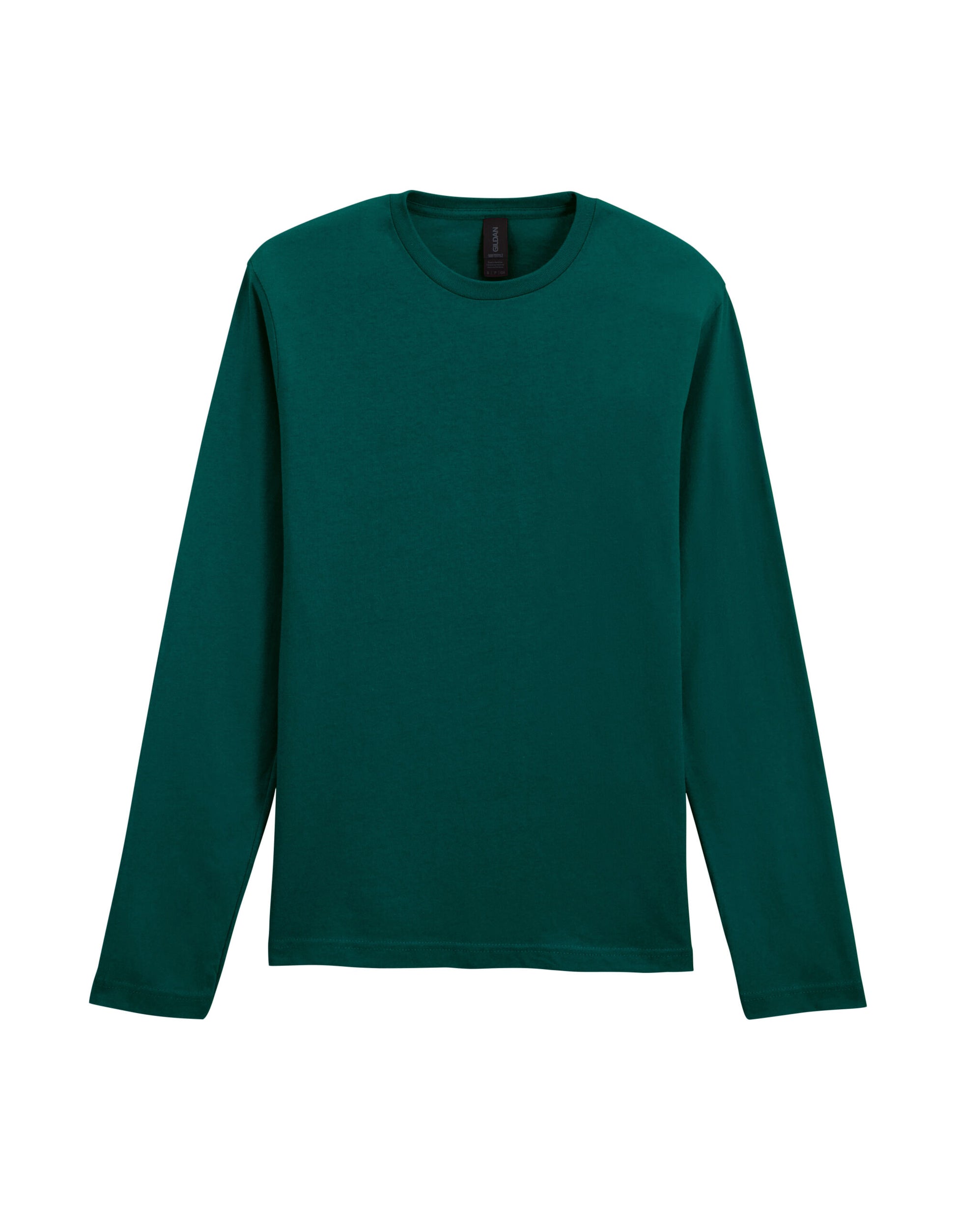 Softstyle® Adult Long Sleeve T-Shirt - Fan Marine Green